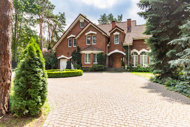 Cobblestone Driveway Pavers in Whitefish, MT